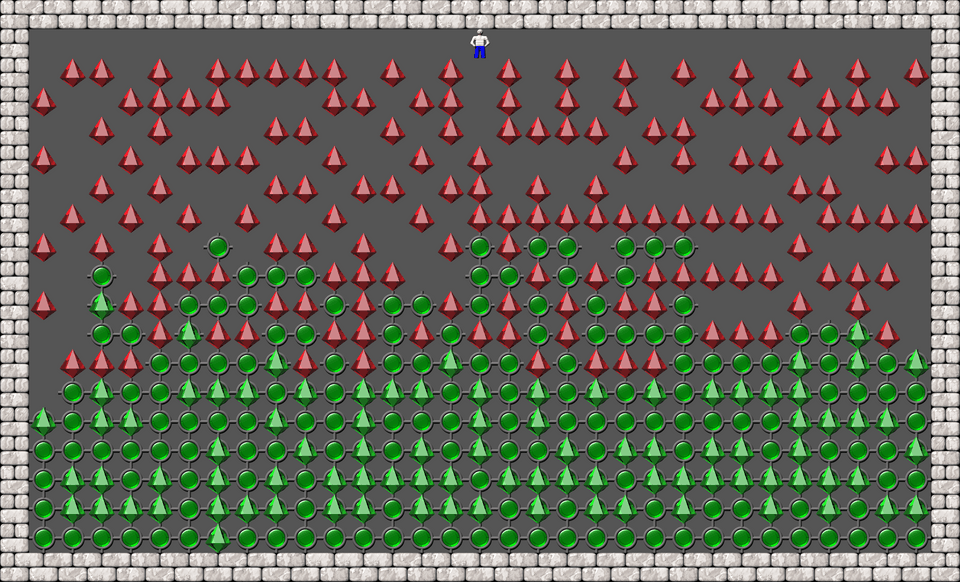 Sokoban Mass Remodel level 1128